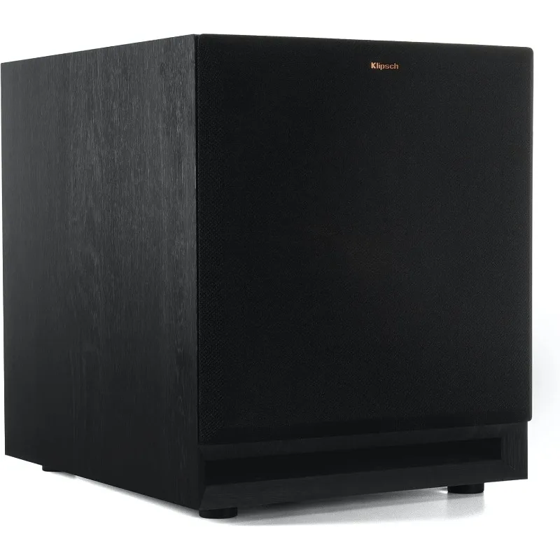 Subwoofer alimentado SPL-120 de 12 polegadas, preto