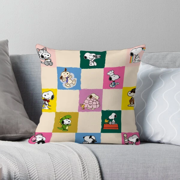 Snoopys Pillowcases Cartoon Kawaii Pillow Covers Female Cute Pillow Cases Woman MEN Bedroom Room Home Decoration Birthday Gift