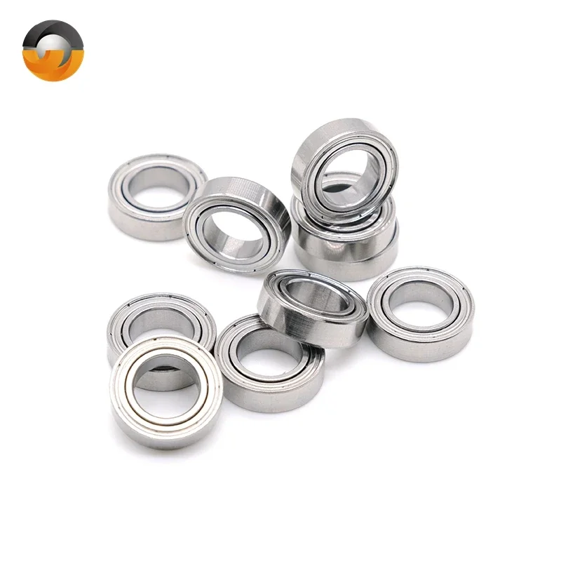 

10PCS MR128ZZ Ball Bearing 8x12x3.5 mm ABEC-7 Miniature Metric Chrome Steel L-1280ZZ W678ZZA Bearings For Strong Drill Handpiece