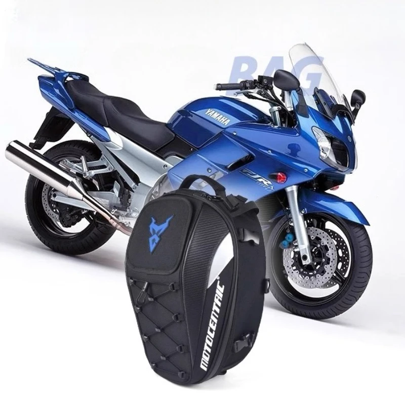 

Large Capacity Moto Helmet Backpack Waterproof Durable Shoulder Bag Dual Use Reflective Wear-resistant Non-slip Motorcycle Bag