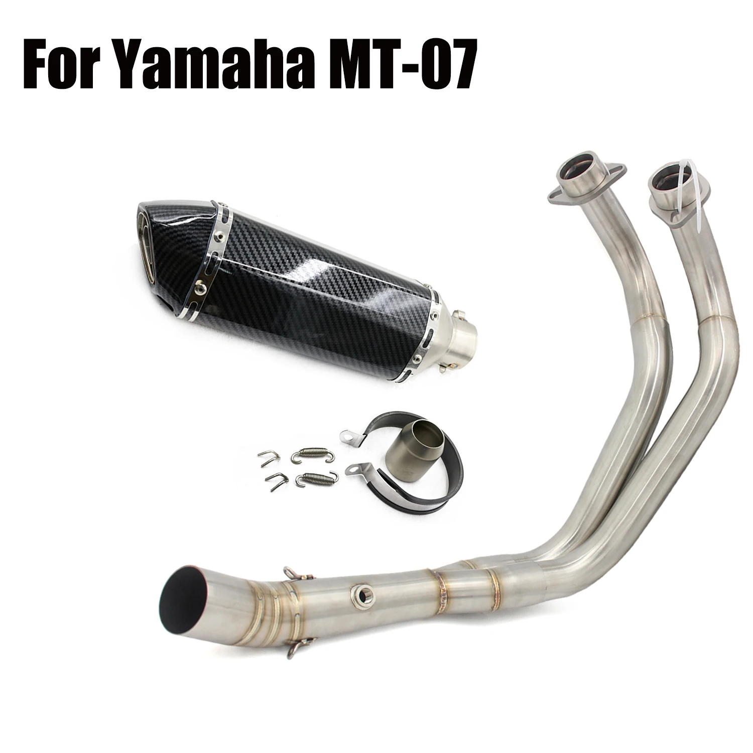 

Для Yamaha MT-07 FZ-07 2014-2023 мотокросс выхлопная передняя труба мотоциклетный глушитель система модифицированный Escape Moto Racing YZF MT07