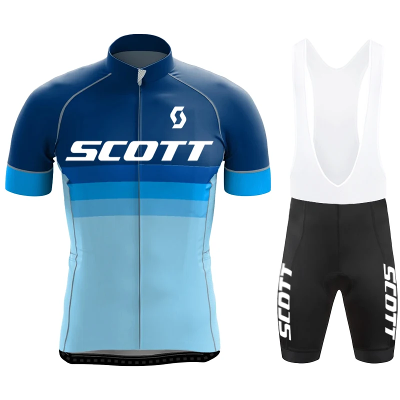 SCOTT Bicycle Jersey Sets Men\'s Cycling Shirt Road Cycling Clothing Man Jacket Maillot Cyclisme Cycle Clothes Bike Jerseys Mtb