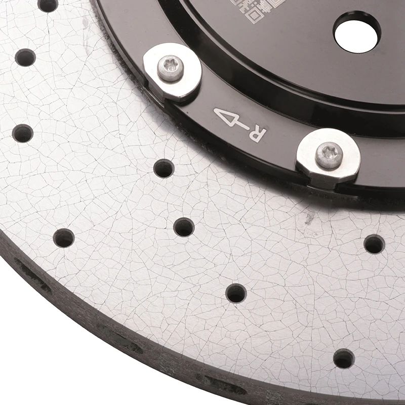 Replace Racing Enhanced Carbon Ceramic Brake Disc Lightweight Brake Rotor 6 Pot Forged Calipers For Ford Ranger F150 Focus Mk3
