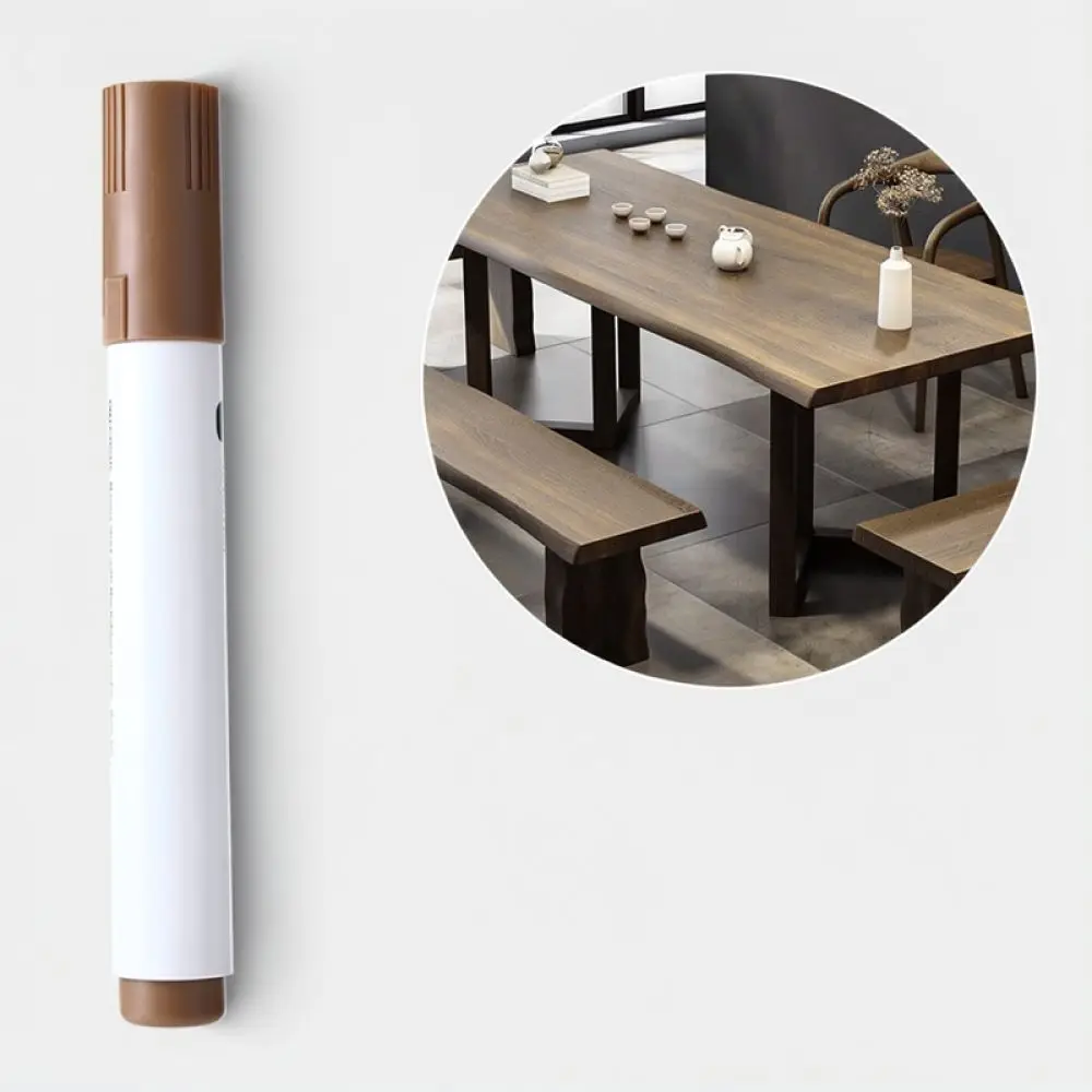 Wood Surface Repair Marker Pen Furniture Scratch Touch Up Flooring Restoration Paint Fix Tool Set Maintenance Care