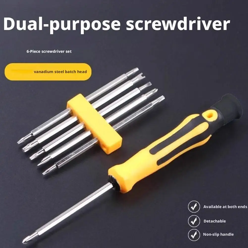 12Pcs Multi-Bit Screwdriver Set U/Phillips/Flat/Torx For Electronics Household Tool