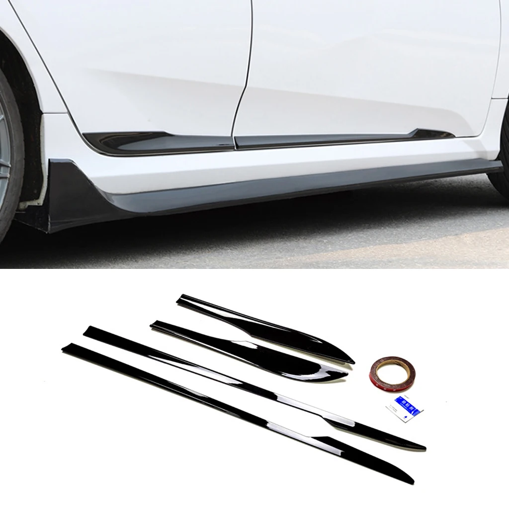 Car Sticker Guards Trim Protection Strip Scratch Protector Car Crash Barriers Door Guard For Honda Civic 10th sedan 2016-2021