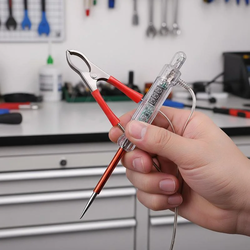 Waterproof DC Voltage Circuit Test Pen 6V 12V 24V Digital Display Probe Tester for Car Truck Repair