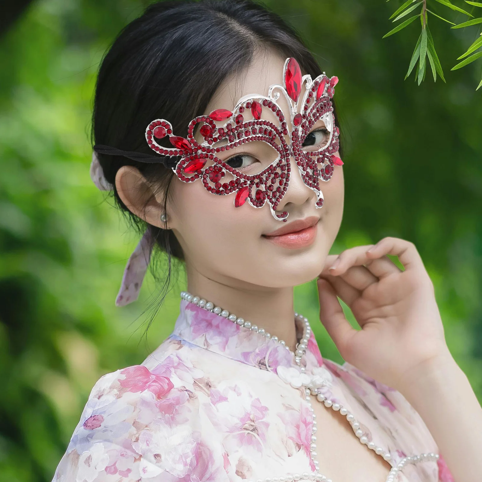 نصف قناع الوجه حجر الراين سبيكة المرأة حفلة تنكرية قناع عين لامعة يتوهم حفلة موسيقية حفلة تنكرية الكرة زي الزفاف الملحقات