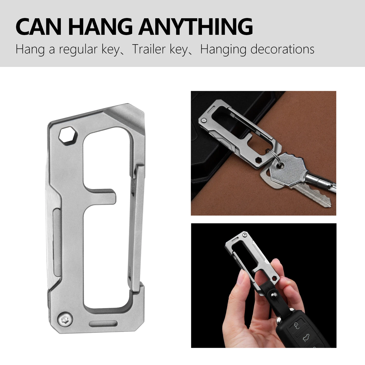 

Titanium Keychain Pocket Knife Blade No. 11 Multitool Equipped Stainless Steel Keyring Portable Outdoor EDC Tool Self Defense