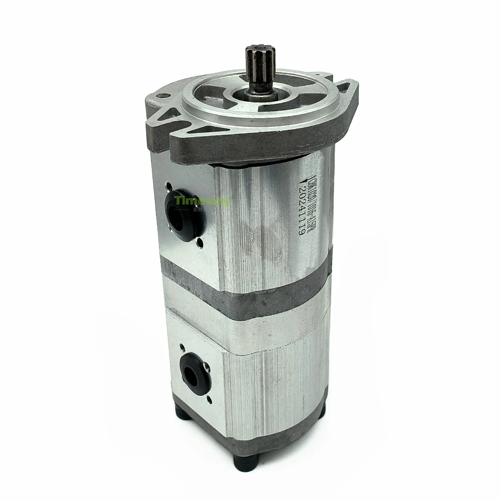16/20cc/r CBK1020/1016-A15FR Double Gear Pump Tandem Hydraulic Pump For Construction Machinery