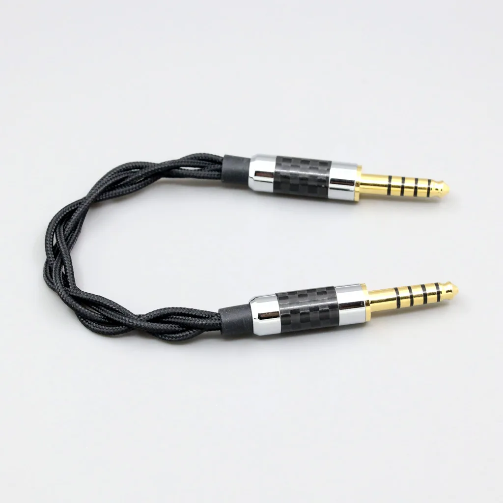 99% Pure Silver inside Shielding 4 Core Cable 4.4mm Balanced Male to 4.4mm Balanced Adapter For IFI Zen DAC LN008245