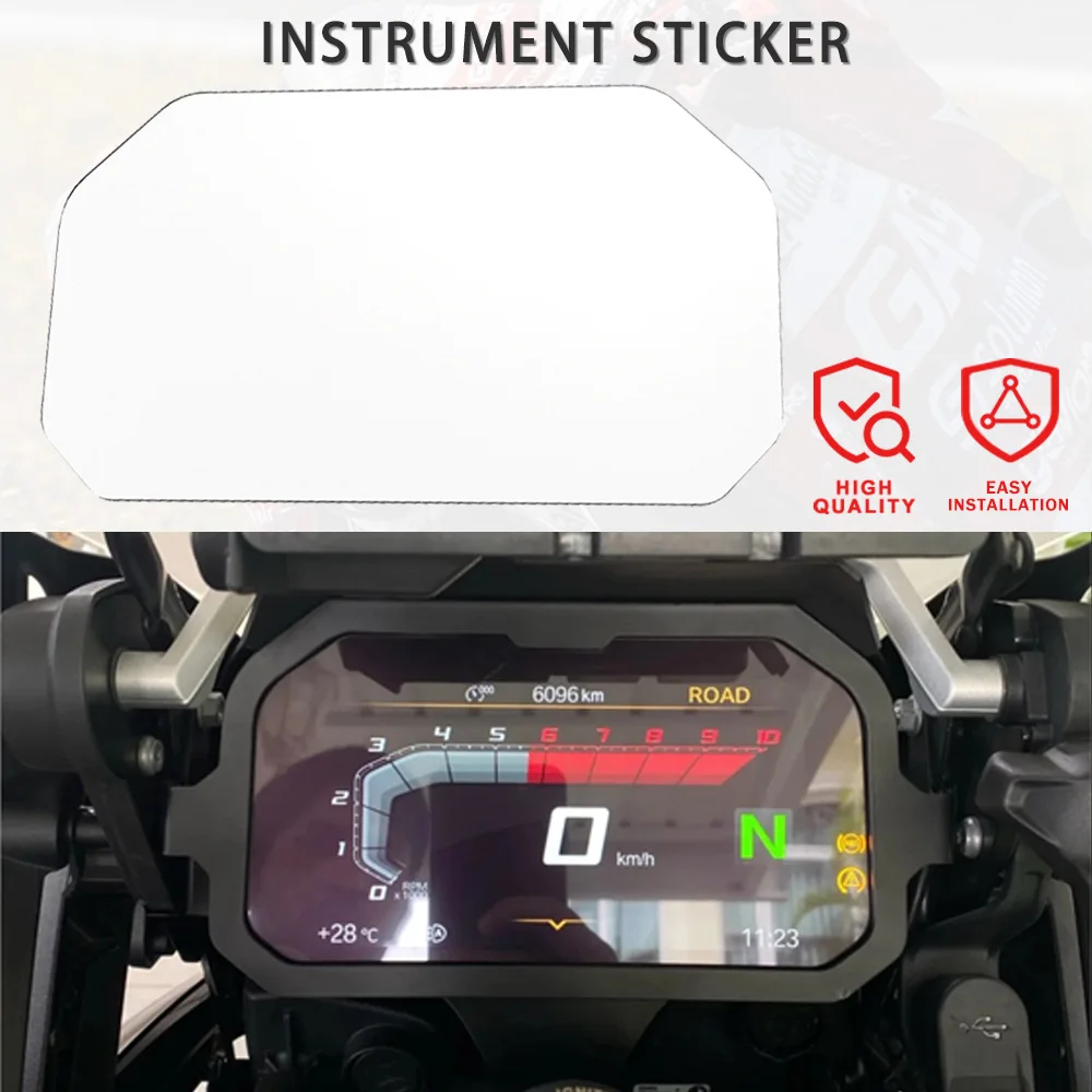 

For BMW R1300GS R1250GS R 1300GS 1250GS R1300 R1250 GS Motorcycle Scratch Cluster Screen Dashboard Protection Instrument Film