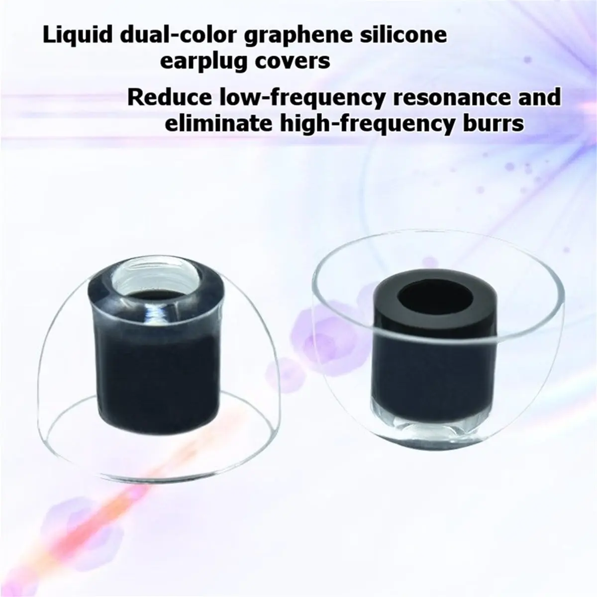 NEW for IEM Silicone Patented Eartips Successor of CP100/CP100+ One Set Fits Normal and Thin Nozzles 1Pair M
