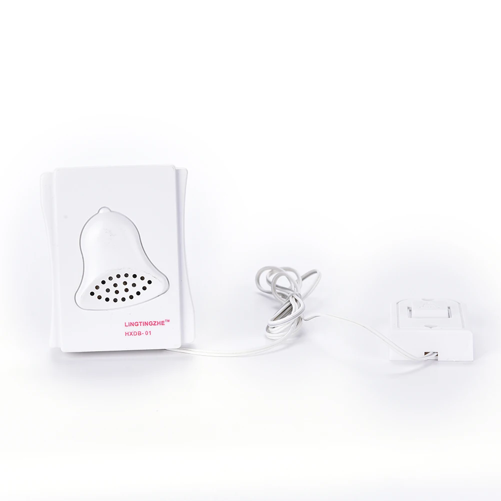 1Pc White Wired Easy Installed Electronic High Quality Door Bell For Home, School, Hospital, Laboratory, Etc