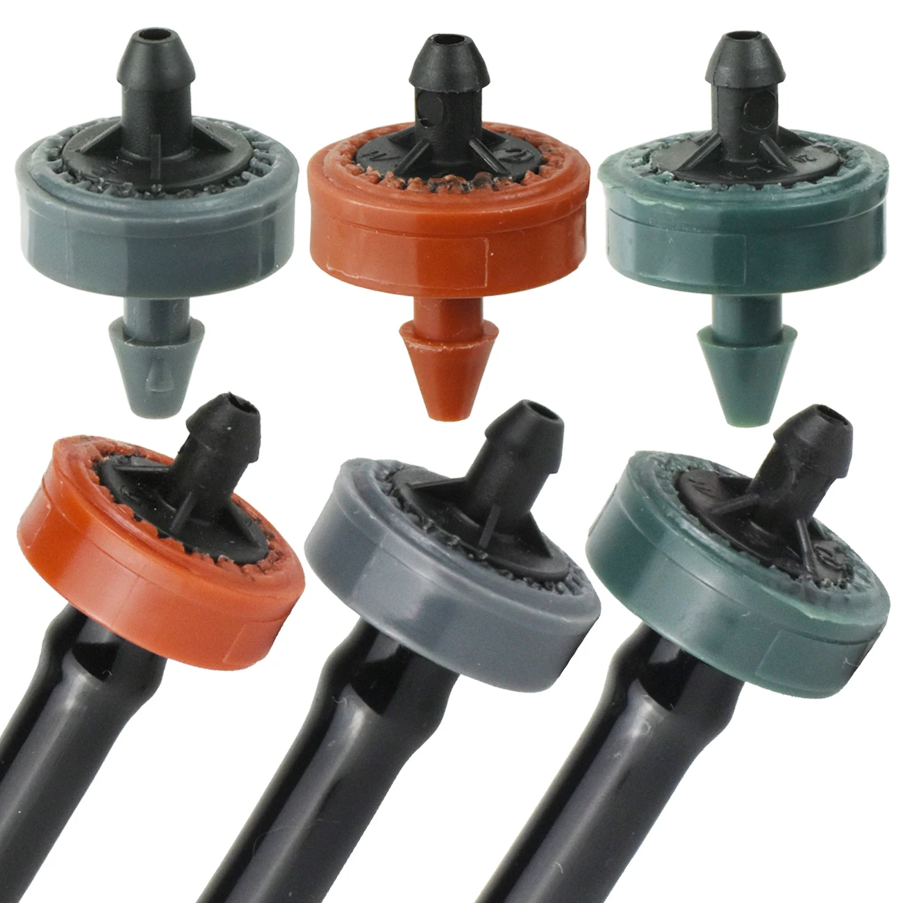 50-200pcs 2L 4L 8L Automatic Compensating Dripper Drip Irrigation Regulator Pressure Stable Flow Bonsai Agriculture Greenhouse