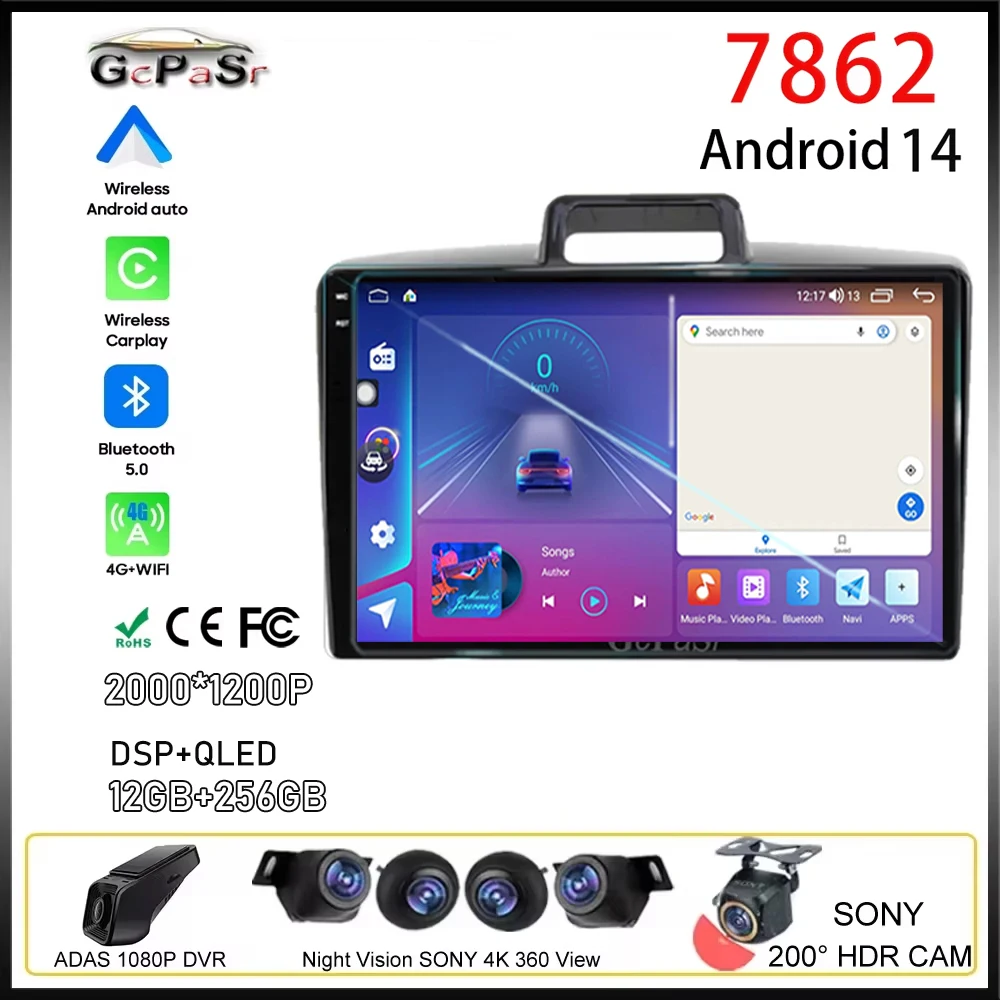 Carplay Android Carplay For Toyota Corolla Axio 2 Fielder 3 E160 2012 - 2021 Auto Radio GPS Multimedia Car Video Navigation WIFI