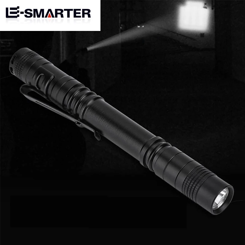 ESMARTER Mini Portable Pen Flashlight LED Doctor Nurse Work Lights Outdoor Camping Hiking Adventure Waterproof Pocket Torch