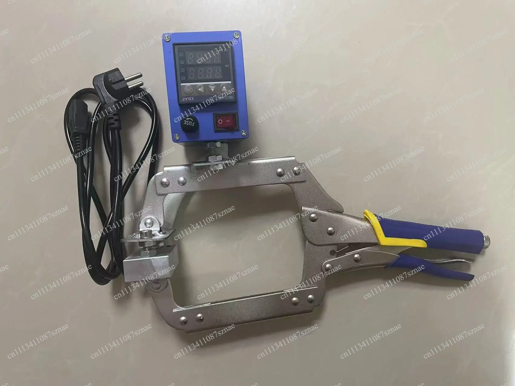 Tyre Date Changing Heat Embossing Machine for Tire Sidewall Marking, Hot Foil Stamp Press Equipment