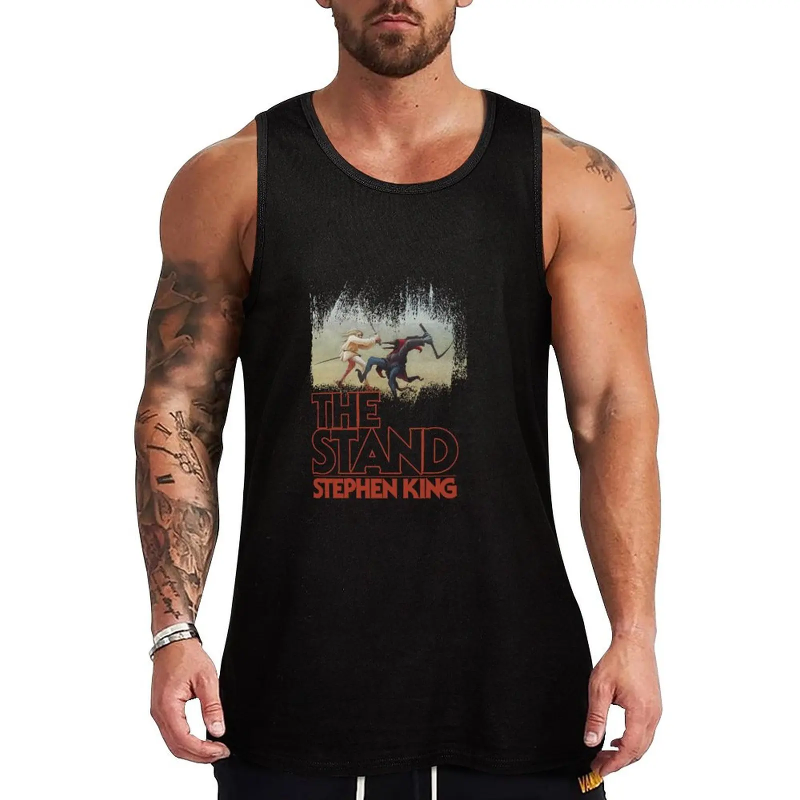 

The Stand - King First Edition Series (Ver 1) Tank Top Basic Athletic Tank Top Cotton Casual Everyday Shirt