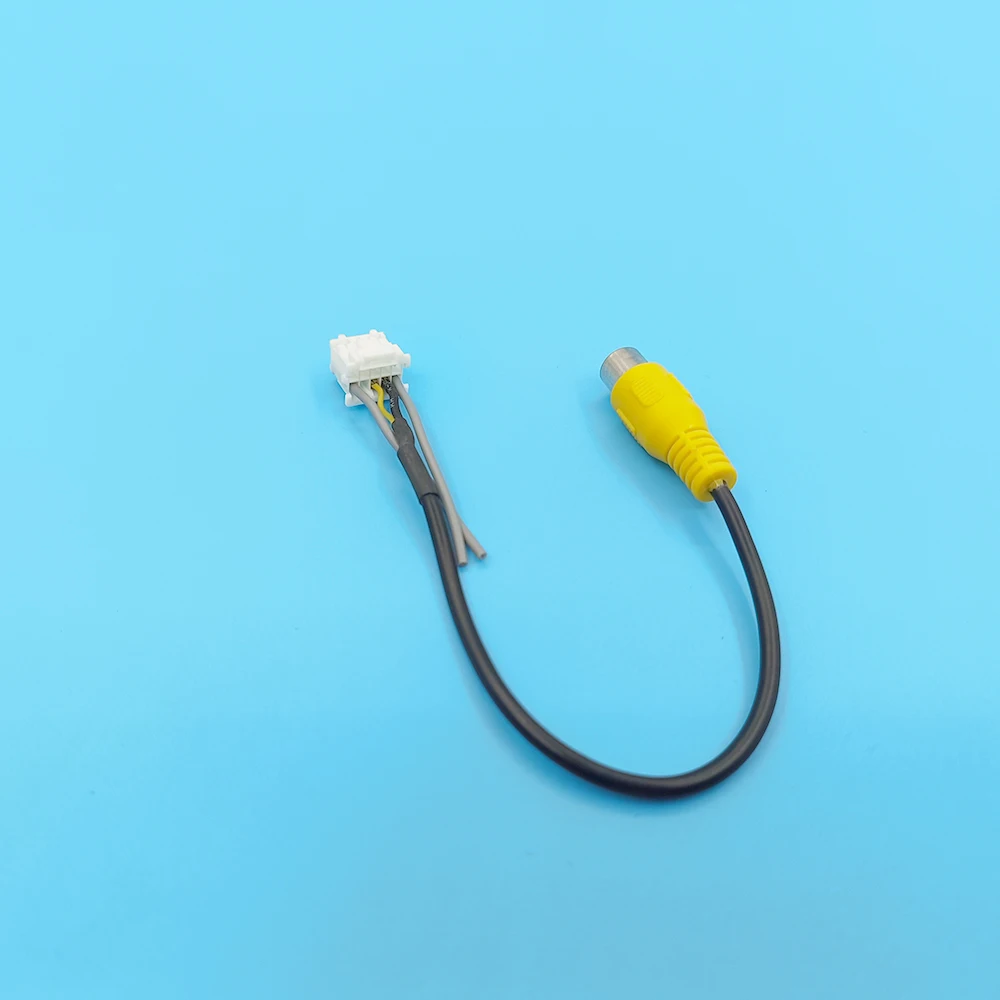 革新的で実用的な Android ラジオカーアクセサリーユニバーサル 10 ピンカメラビデオ入力ケーブルアダプター配線コネクタ