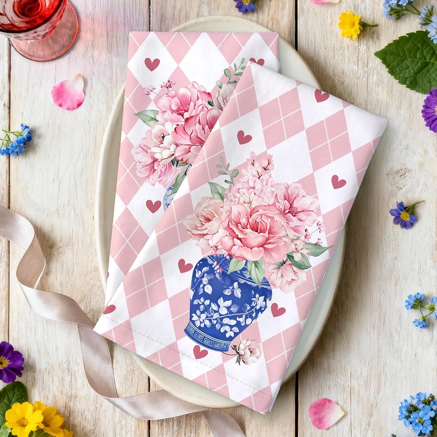 2 Buah, Handuk Dapur Motif Hat - Kitchen Baking Necessities ulasan dan harga