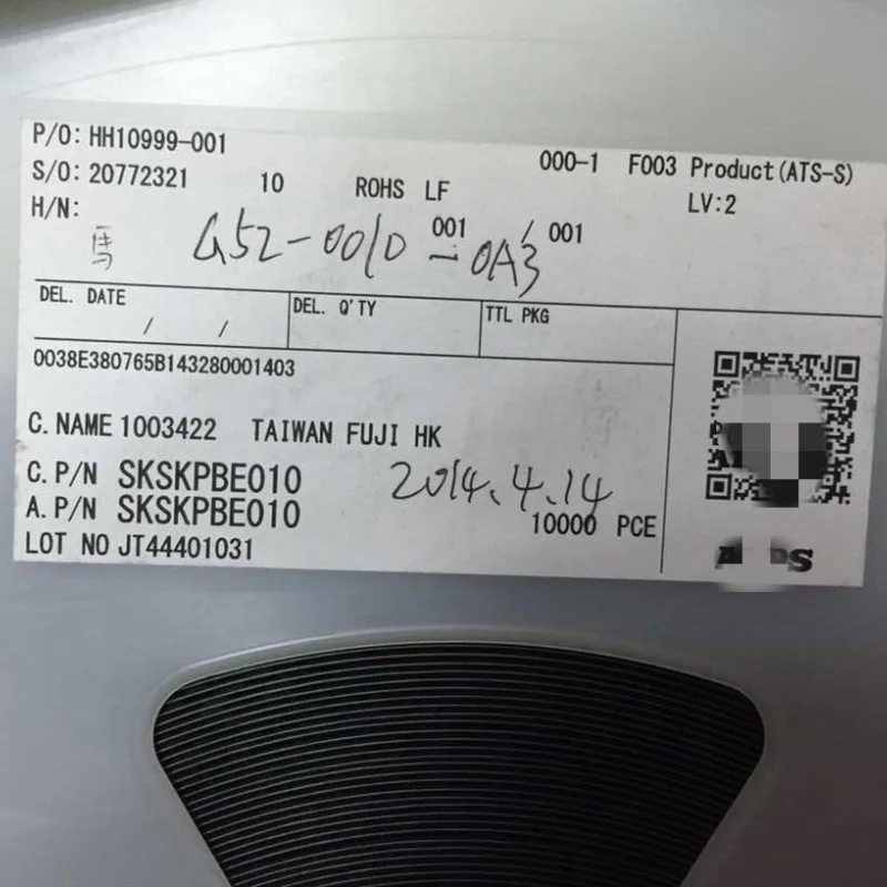 10 SZT. SKSKPBE010 przełącznik powierzchniowy 3.5*3.2*0.6 dwuklikowy przełącznik taktowy