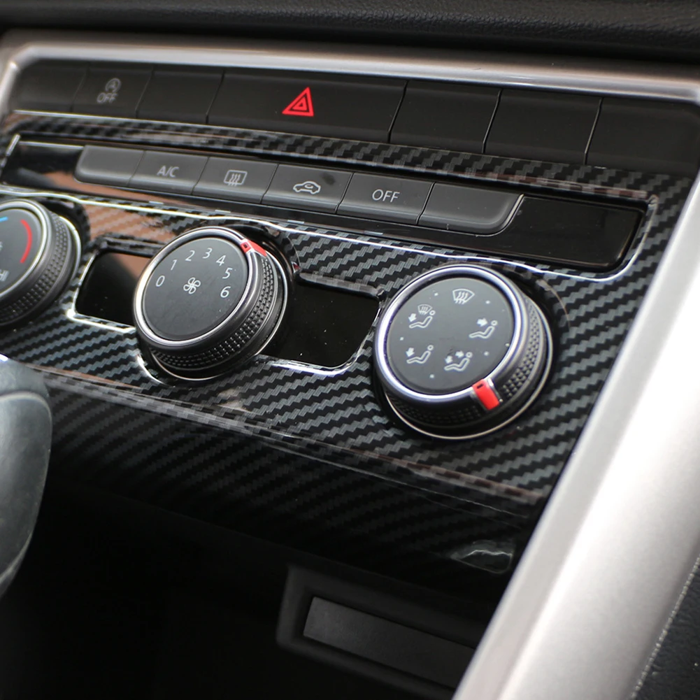 

For T-Roc 2018-2023 Dashboard Enhancement Air Conditioning Trim Dashboard Customization 22*10*5 Easy Installation