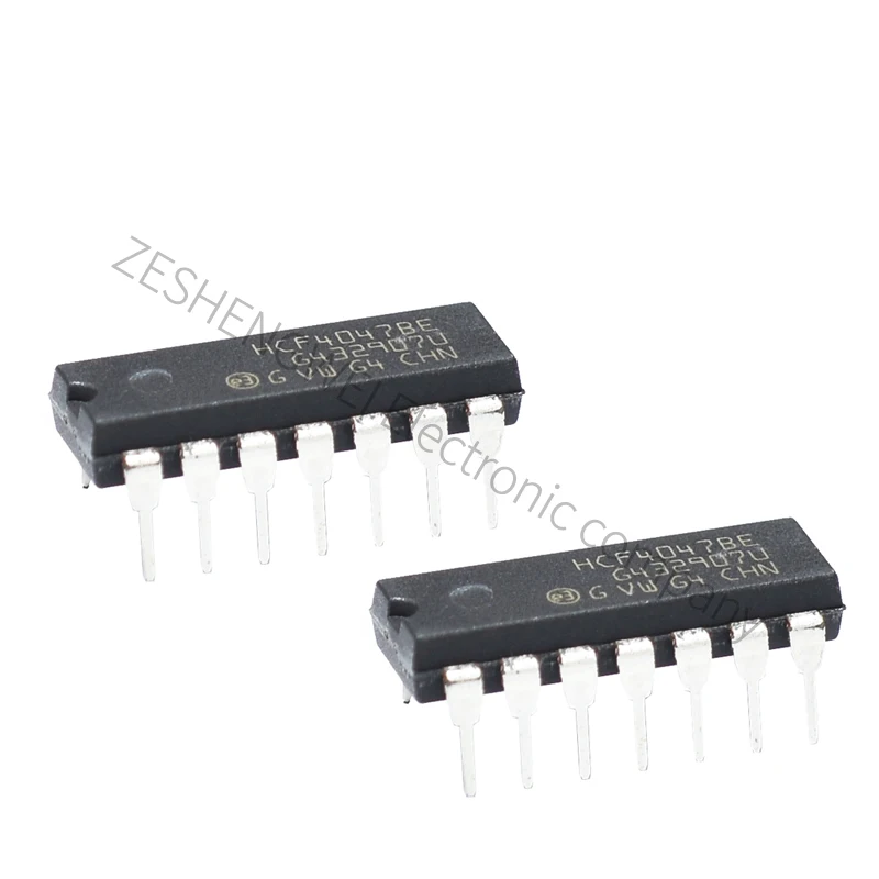 5Pcs Nieuwe HCF4047BE HCF4047BEY Dip-14 Direct Multifrequency Oscillator Chip