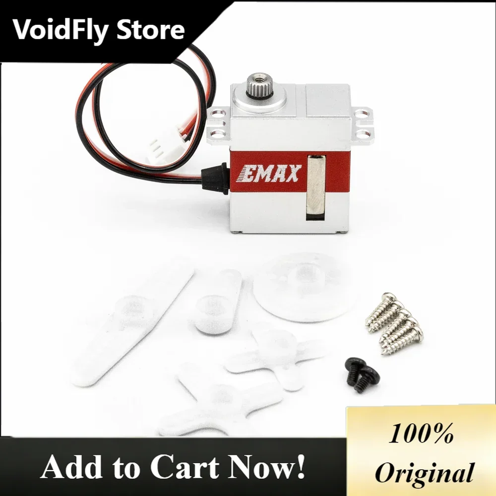 VoidFly EMAX ES9256HV Digital Serial Servo Metal Gear 0.07s/60° 4.8V TTL 360° Continuous Rotation For Robot And Fixed-wing RC Mo