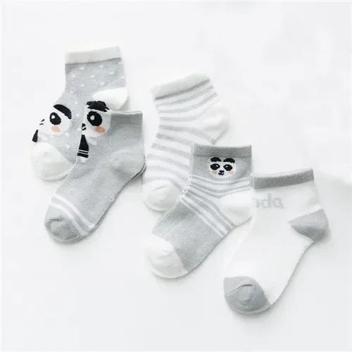 1Pair 0-2Y Infant Baby Socks Baby Socks for Girls Cotton Mesh Cute Newborn Boy Toddler Socks Baby Clothes Accessories