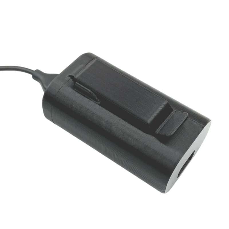 

X12A-For DJI FPV COMBO Goggles V2 Battery Belt Clip Storage Case Flying Glasses Headband Buckle Battery Shell Accessories