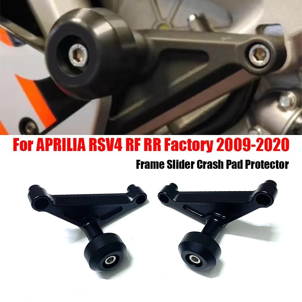 

RSV4 Frame Sliders Crash Protector Motorcycle Parts Bobbin Falling Protection Pads For APRILIA RSV4 RF RR Factory 2009-2020