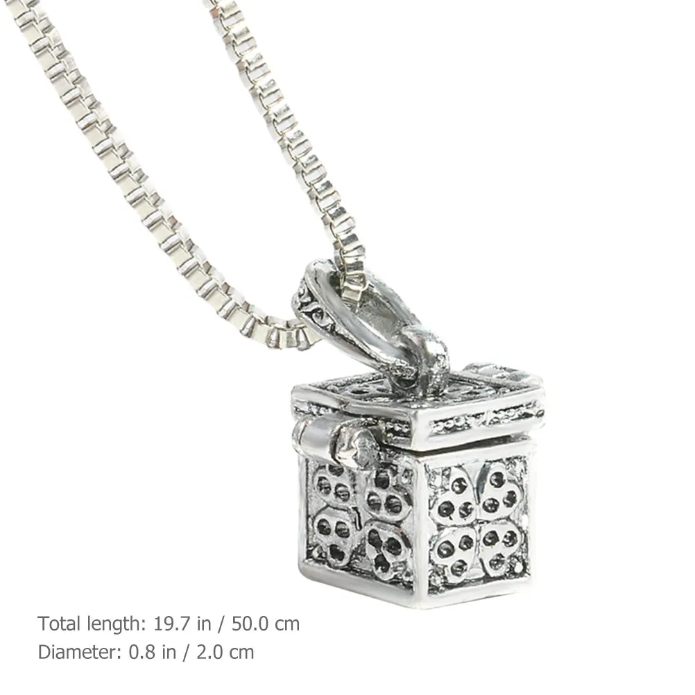 Pet Ashes Urn Necklace Pendant Dog Urn Keepsake Jewelry Cremation Memorial Necklace Gift for Women Men Pet Urns for Dogs Ashes