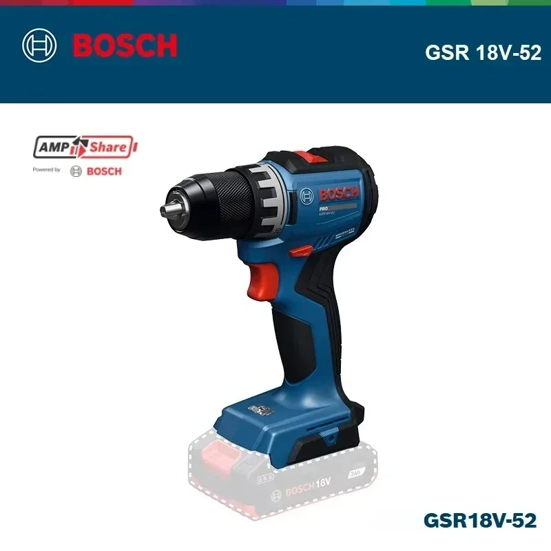 Bosch GSR 18V-52 Compact 18V Power Drill Driver Bare Tool No Battery