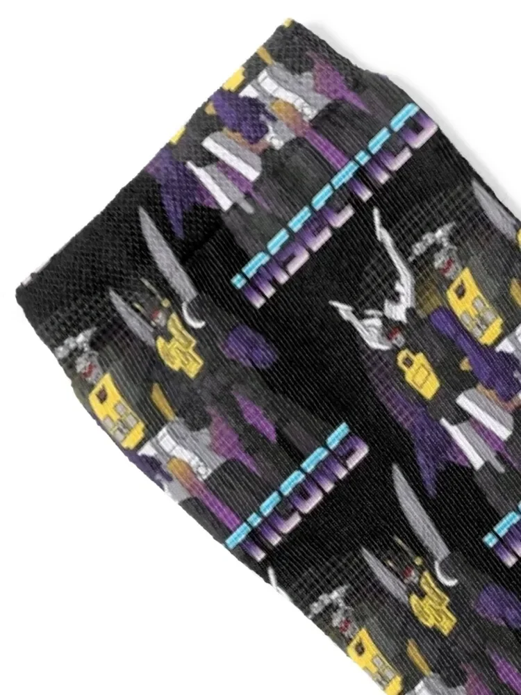 Insecticons Decepticon Transformer G1 Socks gift Crossfit cotton Stockings Luxury Woman Socks Men's