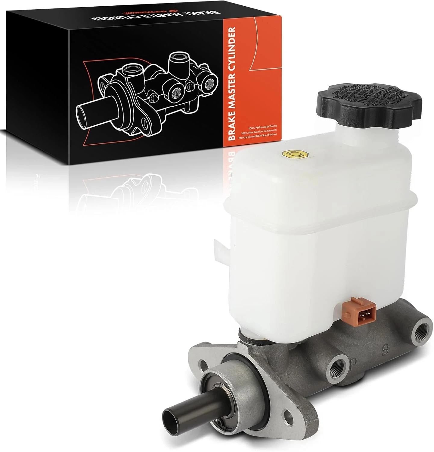 

Brake Master Cylinder with Reservoir and Sensor Compatible with Hyundai Santa Fe 2006 2007 2008 2009;M630672,585102B800