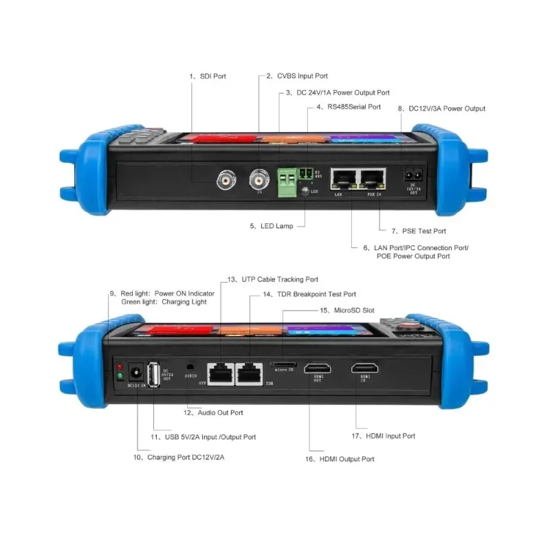 Noyafa NF-IPC722 Engineering Treasure Multi functional HD Network Camera Monitoring Tester Maintenance Tool