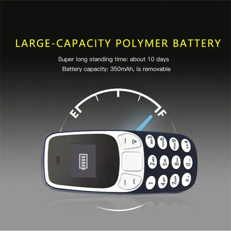 L8star BM10 Mini Mobile Phone Dual Sim Card With Mp3 Player Fm Unlock Cellphone Voice Change Dialing GSM Earphone