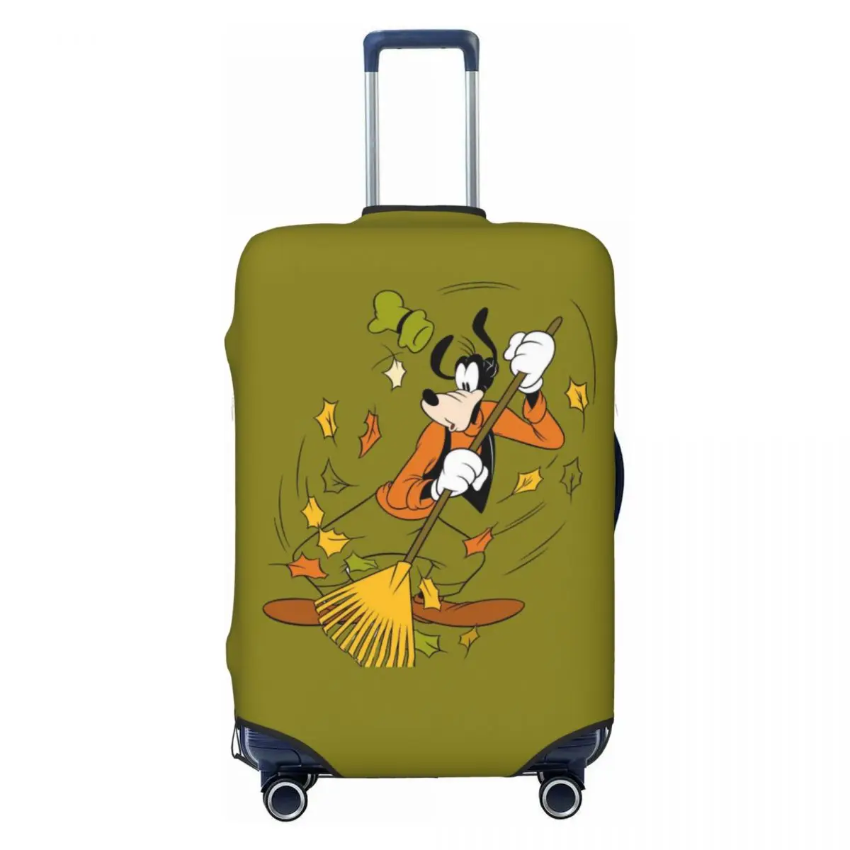 

Эластичный защитный чехол для чемодана с изображением персонажа G-Goofy Goof, аниме-мультфильм, подходит для чемоданов 18-32 дюймов