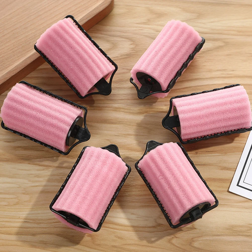 Sponge Hair Curler Rollers Perm Curlers for Self Holding Perming Kit Foam