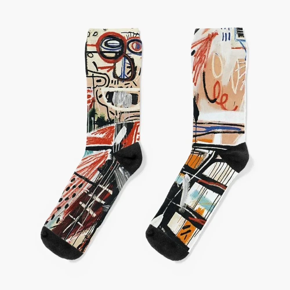 Street art graphic t-shirt Socks floor winter gifts men cotton high quality Women's Socks Men's