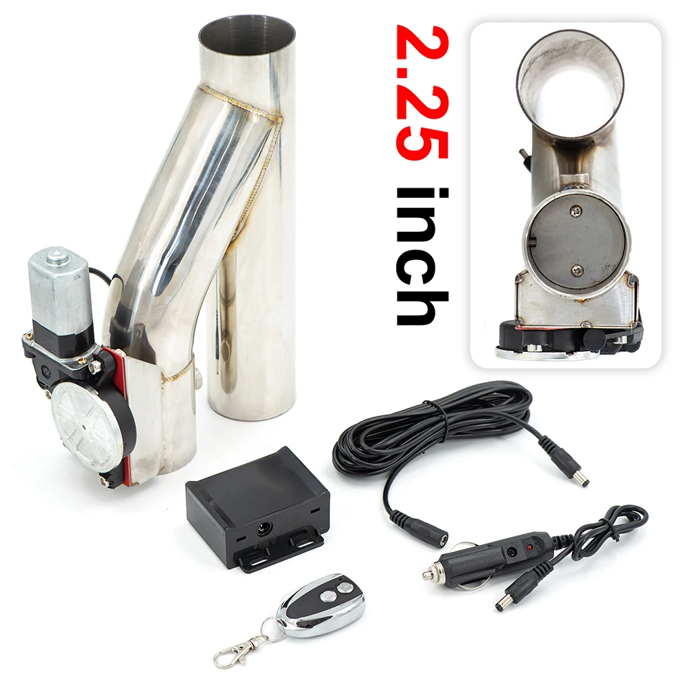 Universal Y-Pipe Electric Exhaust Cutout Valve (2