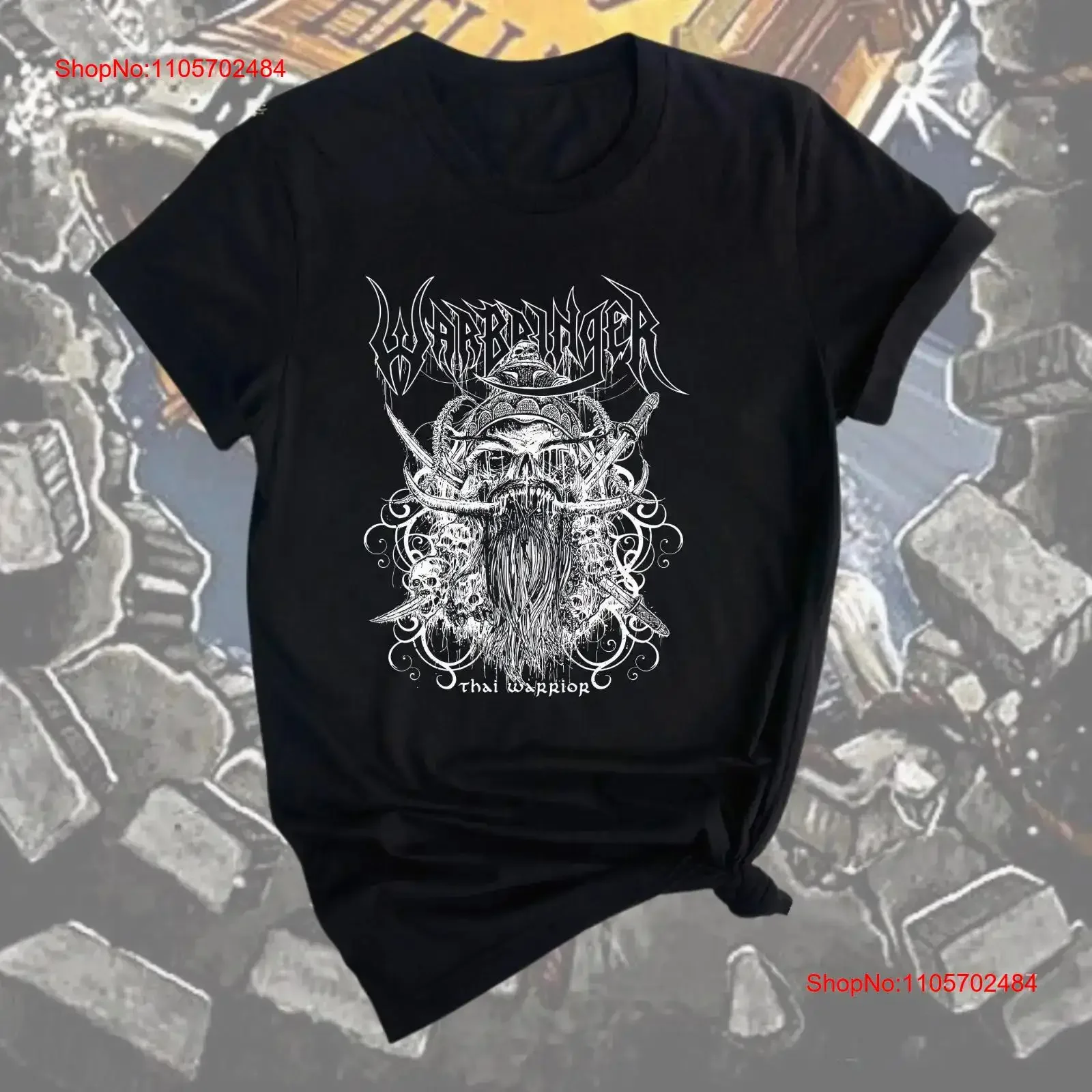 Thrash Unleashed Warbringer T shirt Design Featuring High voltage artwork aggressive metal energy and iconic band style