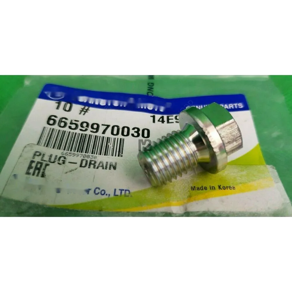 

FOR GENUINE SSANGYONG STAVIC A100 SERIES PETROL & TD ENGINE OIL PAN DRAIN PLUG 6659970030