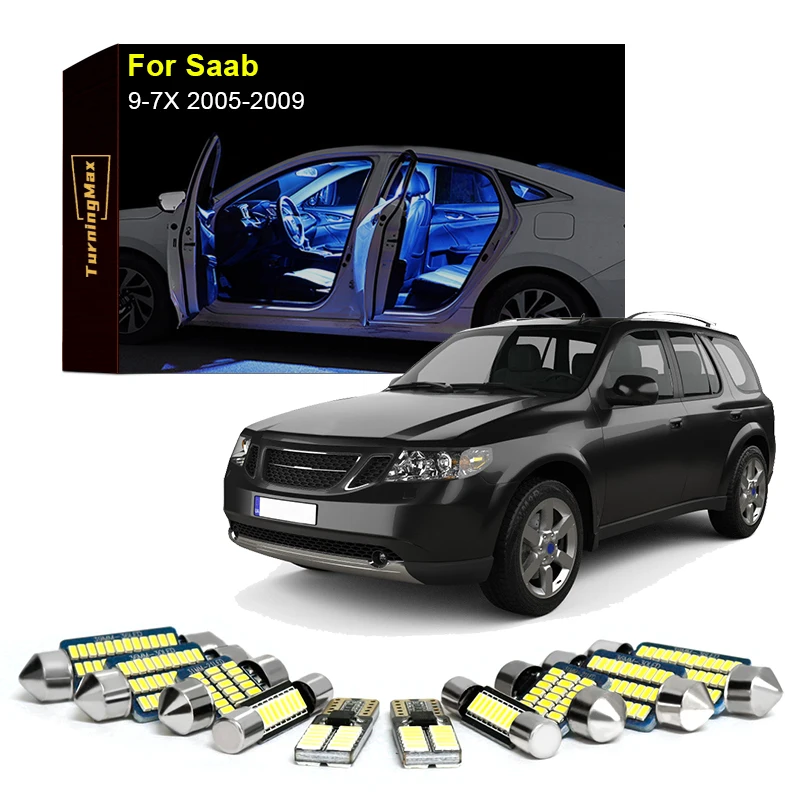 

Комплект светодиодных ламп Canbus для внутреннего освещения Saab 9-7X 2005-2009