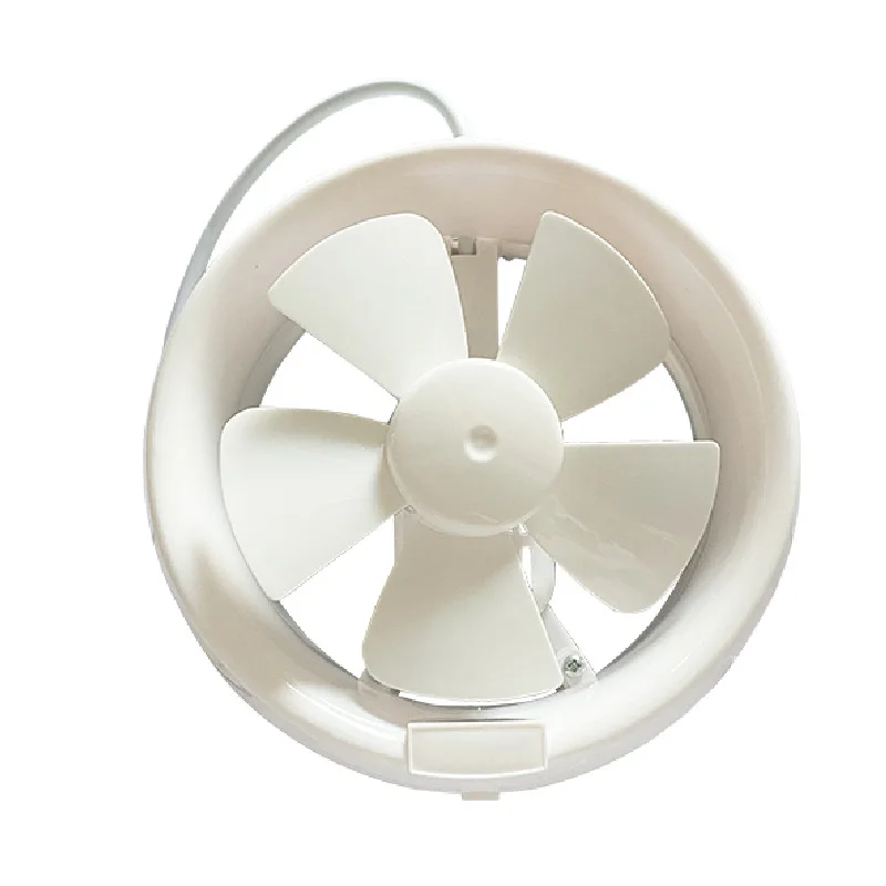 6/8 inch Exhaust Fan Home Pipe Duct Fan Bathroom Extractor Ventilation Kitchen Toilet Air Cleaning Fan