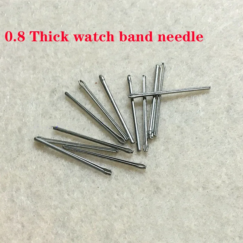 مشاهدة الملحقات للحصول على الصلب الفرقة السيراميك حزام الساعات 0.8 مللي متر الخشنة مشبك شعر دبوس رابط دبوس ساعة