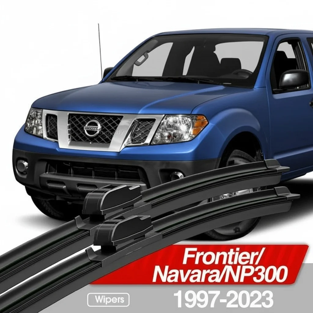 

Для Nissan Frontier Navara NP300 D22 D40 D23 D41 1997-2023: Комплект из 2 щеток стеклоочистителя лобового стекла, аксессуары для ветрового стекла