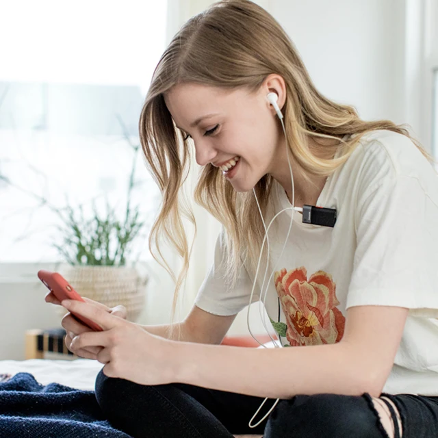 SabineTek AudioWow Lavalier Microphone Sound Mixer Console Clip Mic Wireless Microphone