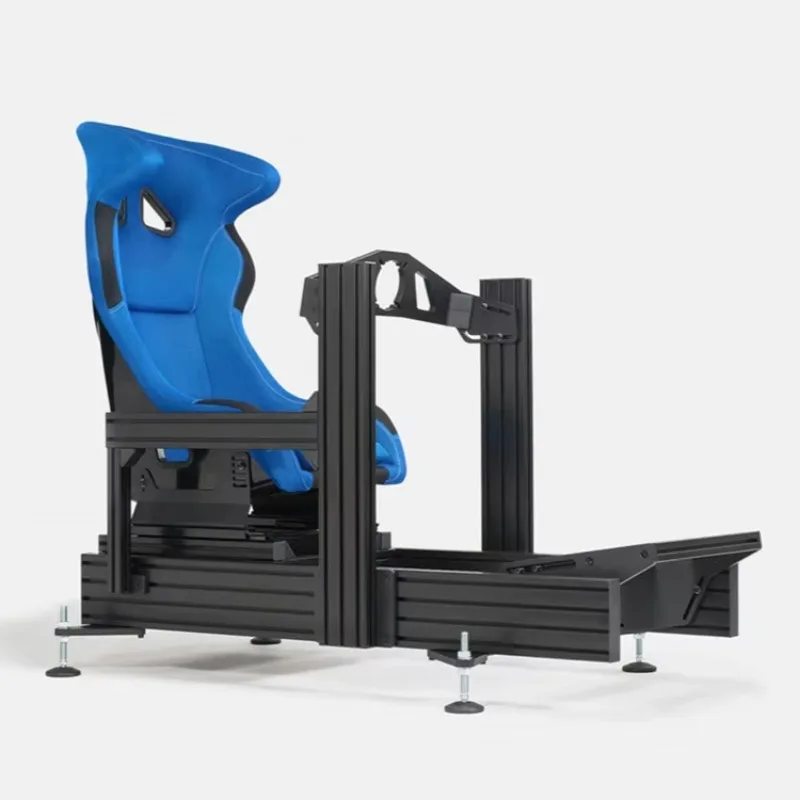 Custom Aluminum Profile Sim Racing Cockpit Seat Complete Sim Racing Rig Driving Simulator Cockpit Sim Racing Formula Style Rig